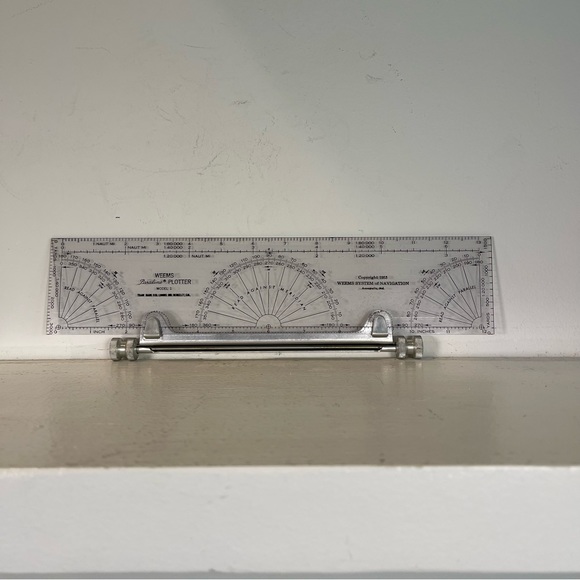 Vintage Weems Paraline Plotter Model 1 Navigation Tool 1953 - Picture 13 of 13